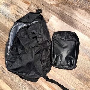 Brand new soft travel cooler backpack bag with ice pack. No tags